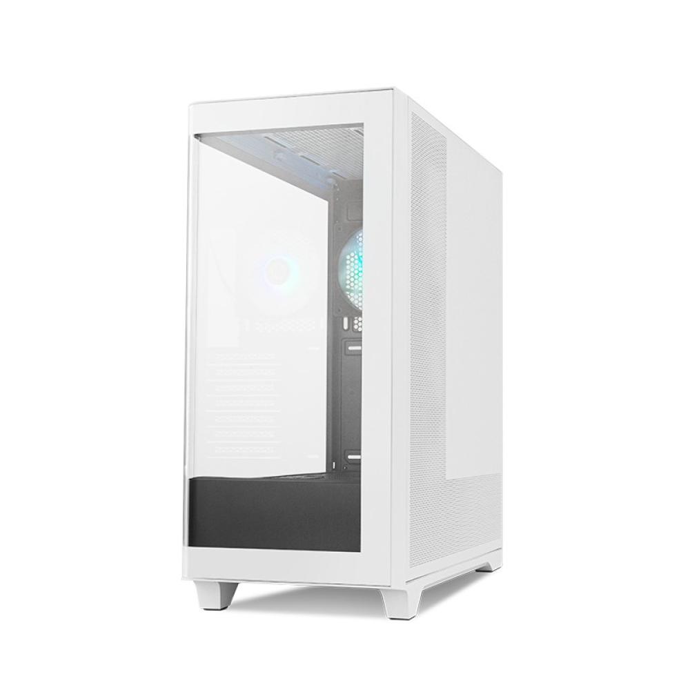 NOX - Hummer ETHER Midi Tower Negro, Blanco