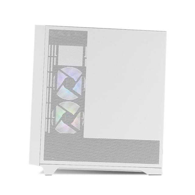 NOX - Hummer ETHER Midi Tower Negro, Blanco