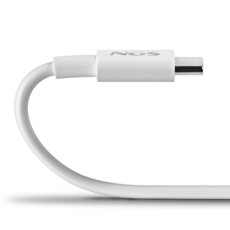 NGS - ZYRO 60W-1 cable USB USB 2.0 1 m USB C Blanco
