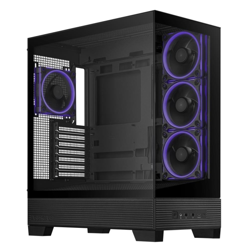 ASUS - A31 Plus TG ARGB BLACK Midi Tower Negro