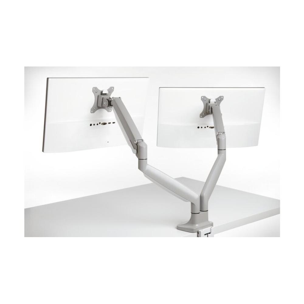 Kensington - Brazo SmartFit de altura ajustable con un toque para dos monitores