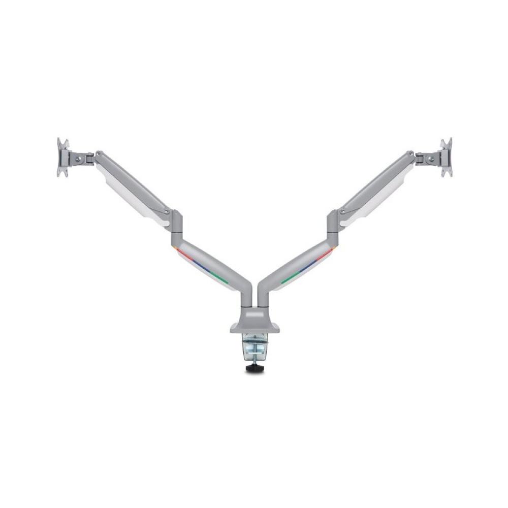 Kensington - Brazo SmartFit de altura ajustable con un toque para dos monitores