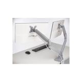 Kensington - Brazo SmartFit de altura ajustable con un toque para dos monitores