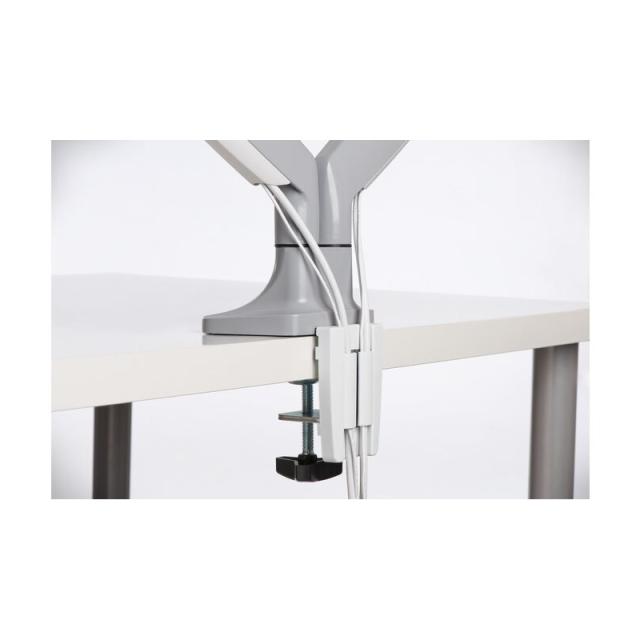 Kensington - Brazo SmartFit de altura ajustable con un toque para dos monitores