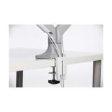 Kensington - Brazo SmartFit de altura ajustable con un toque para dos monitores