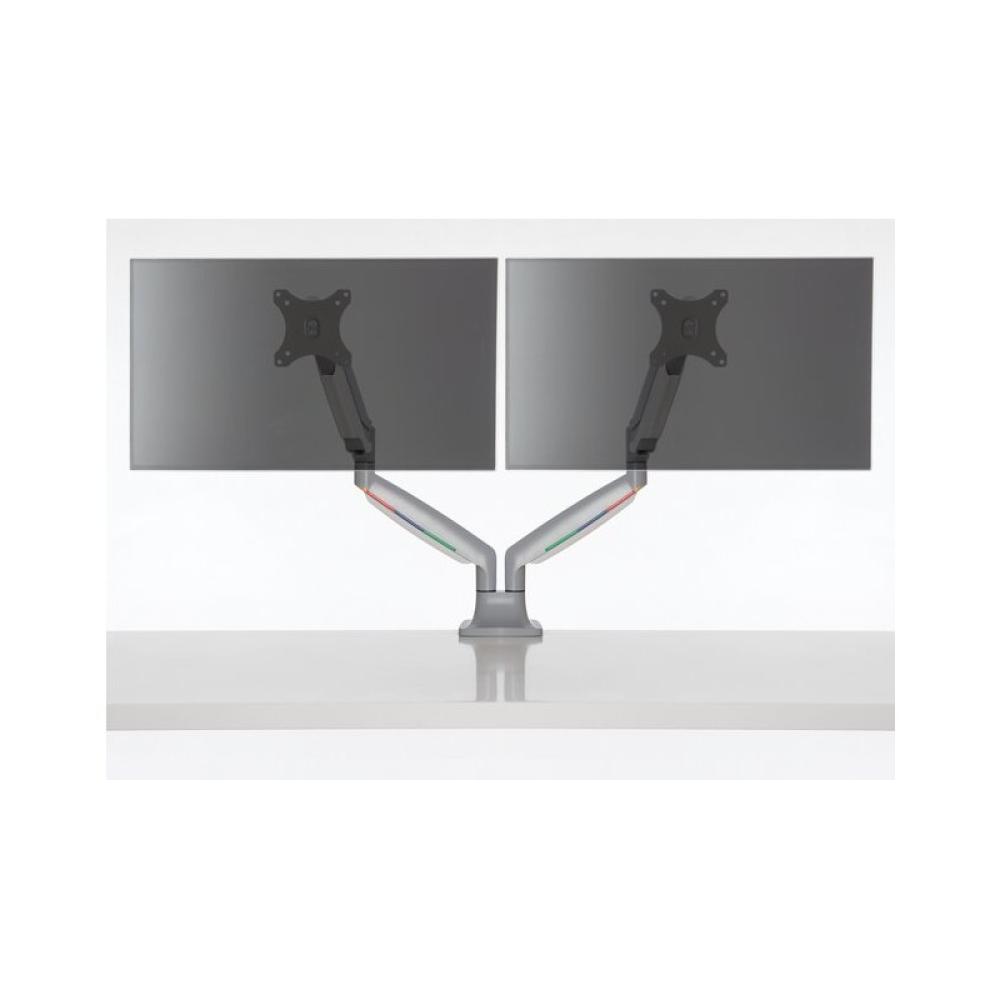 Kensington - Brazo SmartFit de altura ajustable con un toque para dos monitores