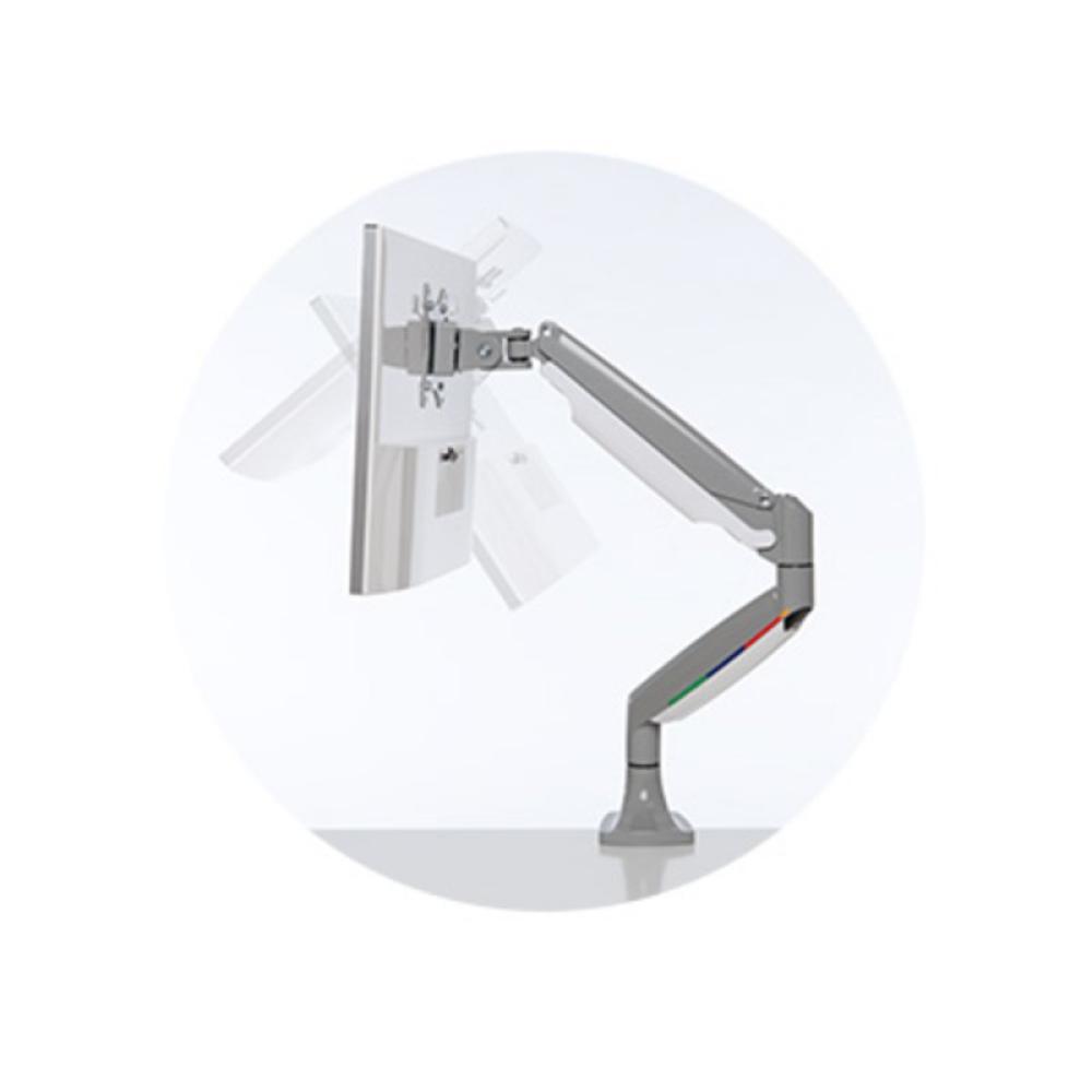 Kensington - Brazo SmartFit de altura ajustable con un toque para monitor individual