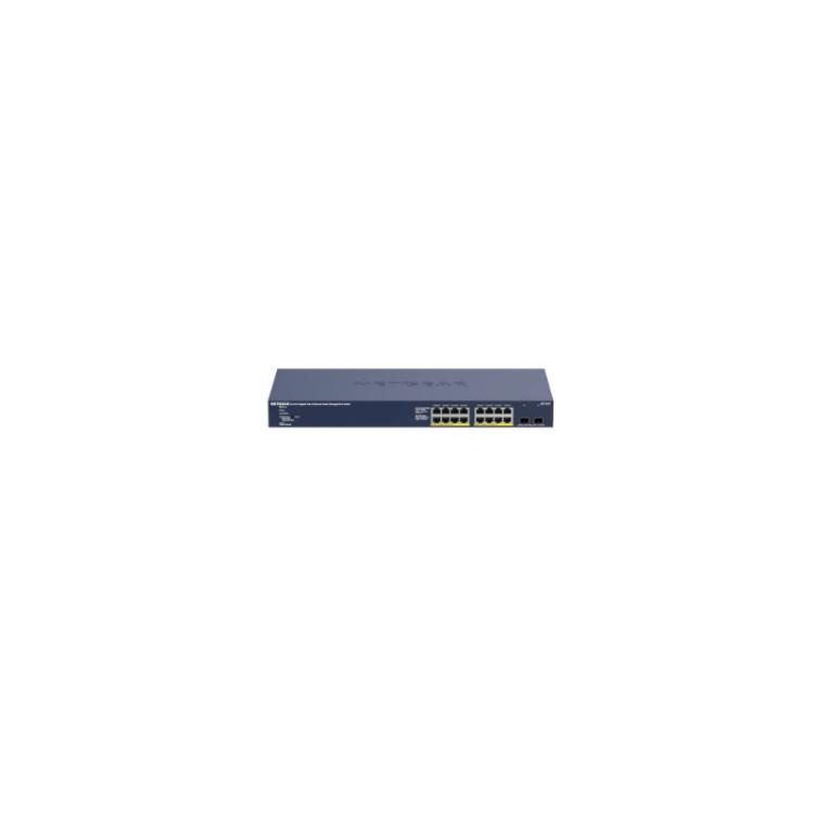 NETGEAR - GS716TP-100EUS switch Gestionado L2/L3/L4 Gigabit Ethernet (10/100/1000) Energía sobre Ethernet (PoE) Azul