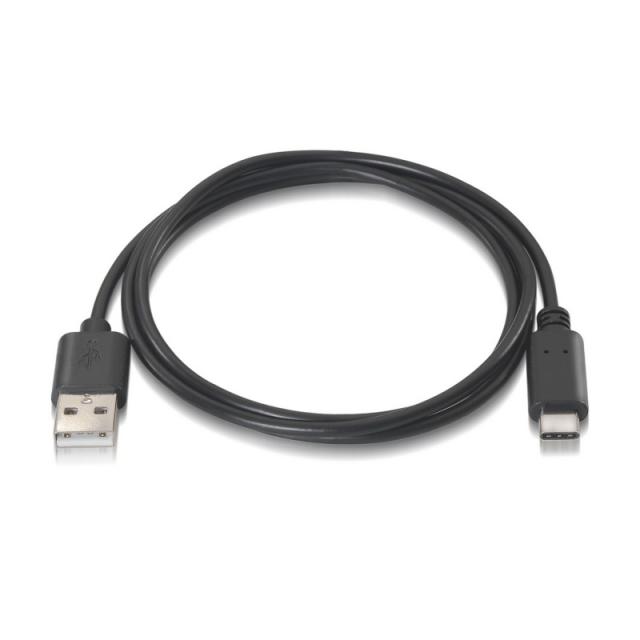 AISENS - A107-0051 cable USB USB 2.0 1 m USB A USB C Negro