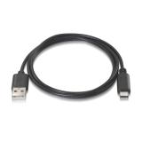 AISENS - A107-0051 cable USB USB 2.0 1 m USB A USB C Negro