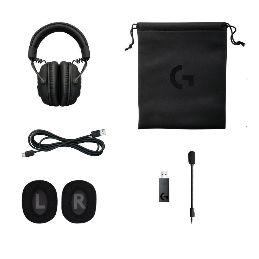 Logitech G - 981-000907 auricular y casco Auriculares Inalámbrico Diadema Juego Negro