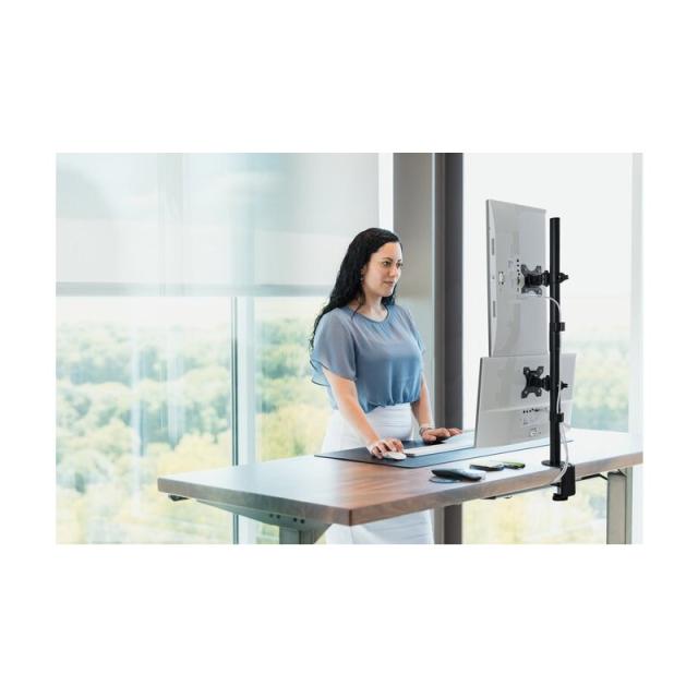 Kensington - Brazo vertical para dos monitores