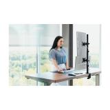 Kensington - Brazo vertical para dos monitores