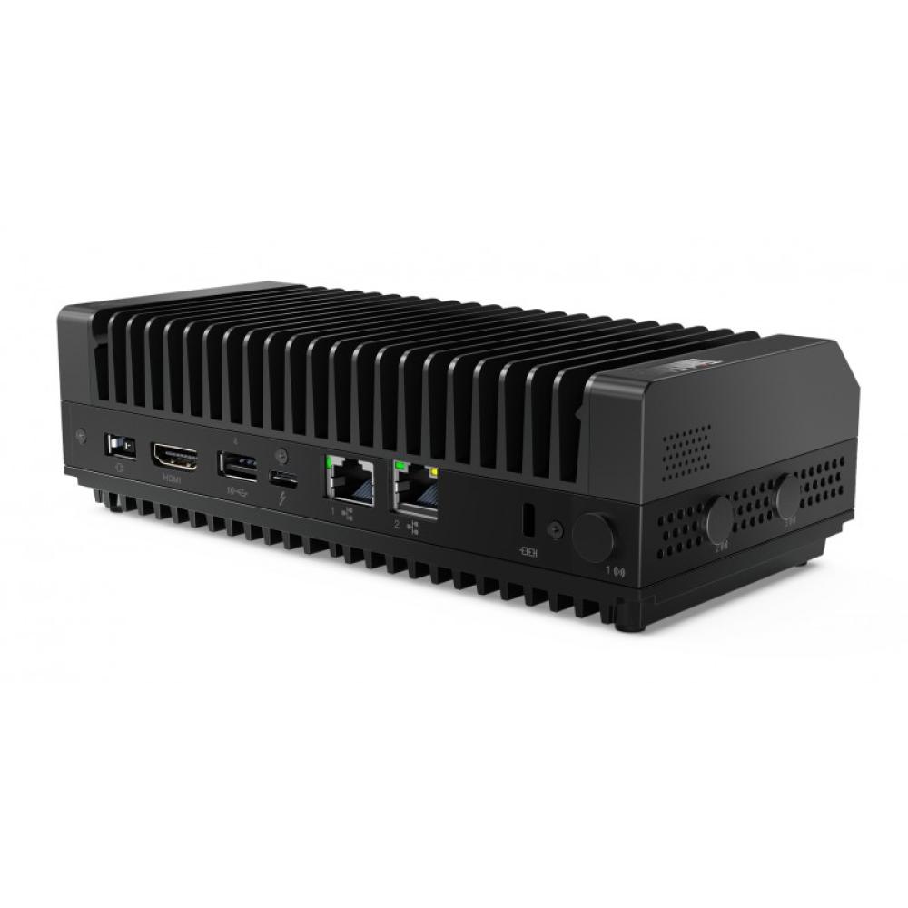 Lenovo - ThinkEdge SE30 Intel® Core™ i5 i5-1145GRE 16 GB DDR4-SDRAM 512 GB SSD Windows 10 IoT Enterprise 2019 LTSC Mini PC Negro