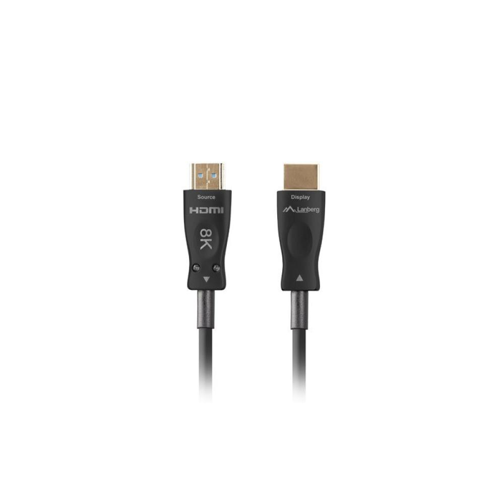 Lanberg - CA-HDMI-30FB-0800-BK cable HDMI 80 m HDMI tipo A (Estándar) Negro