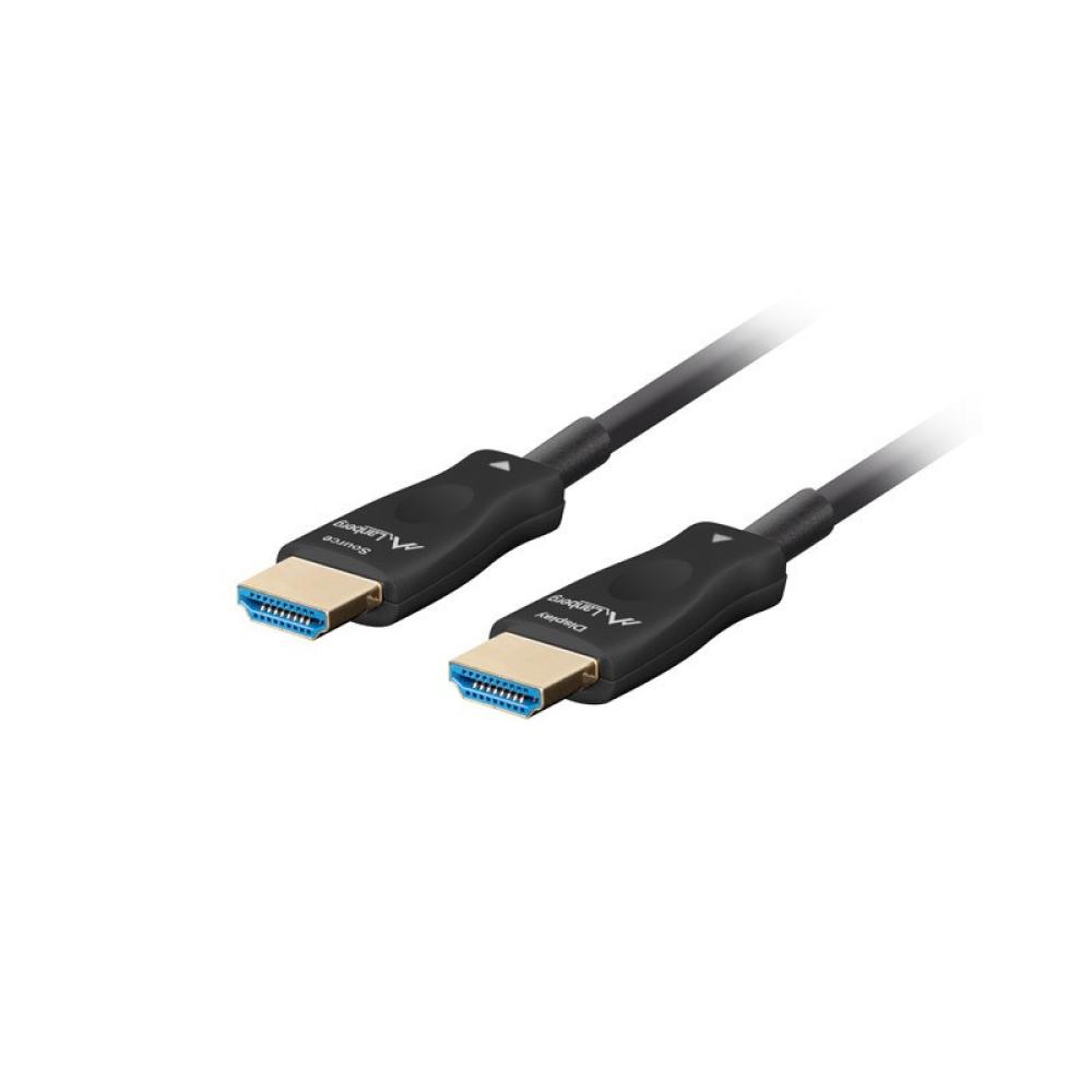Lanberg - CA-HDMI-30FB-0800-BK cable HDMI 80 m HDMI tipo A (Estándar) Negro