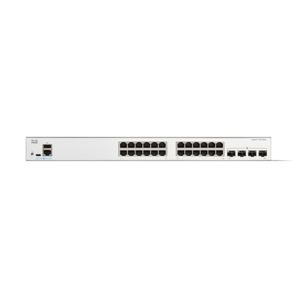 Cisco - C1200-24T-4G switch Gestionado L2/L3 Gigabit Ethernet (10/100/1000) Blanco