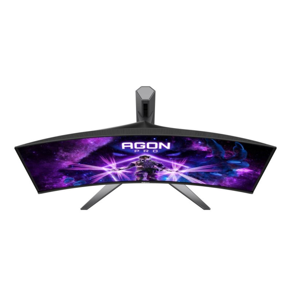 AOC - AGON PRO AG346UCD pantalla para PC 86,4 cm (34") 3440 x 1440 Pixeles Wide Quad HD QD-OLED Negro, Gris