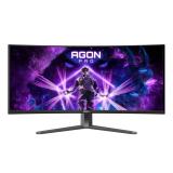 AOC - AGON PRO AG346UCD pantalla para PC 86,4 cm (34") 3440 x 1440 Pixeles Wide Quad HD QD-OLED Negro, Gris