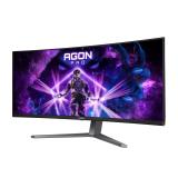AOC - AGON PRO AG346UCD pantalla para PC 86,4 cm (34") 3440 x 1440 Pixeles Wide Quad HD QD-OLED Negro, Gris