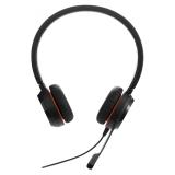 Jabra - Evolve 20 SE Auriculares Alámbrico Diadema Oficina/Centro de llamadas USB Type-C / USB Type-A Negro - 4999-829-469