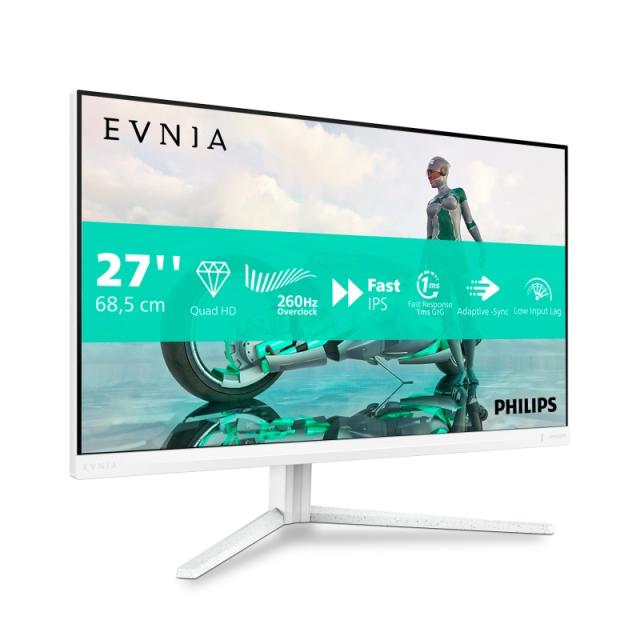 Philips - Evnia 27M2N3501PA/00 pantalla para PC 68,6 cm (27") 2560 x 1440 Pixeles Quad HD LCD Blanco