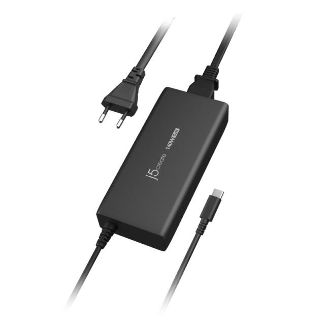j5create - Cargador USB-C® GaN PD 3.1 de 140W