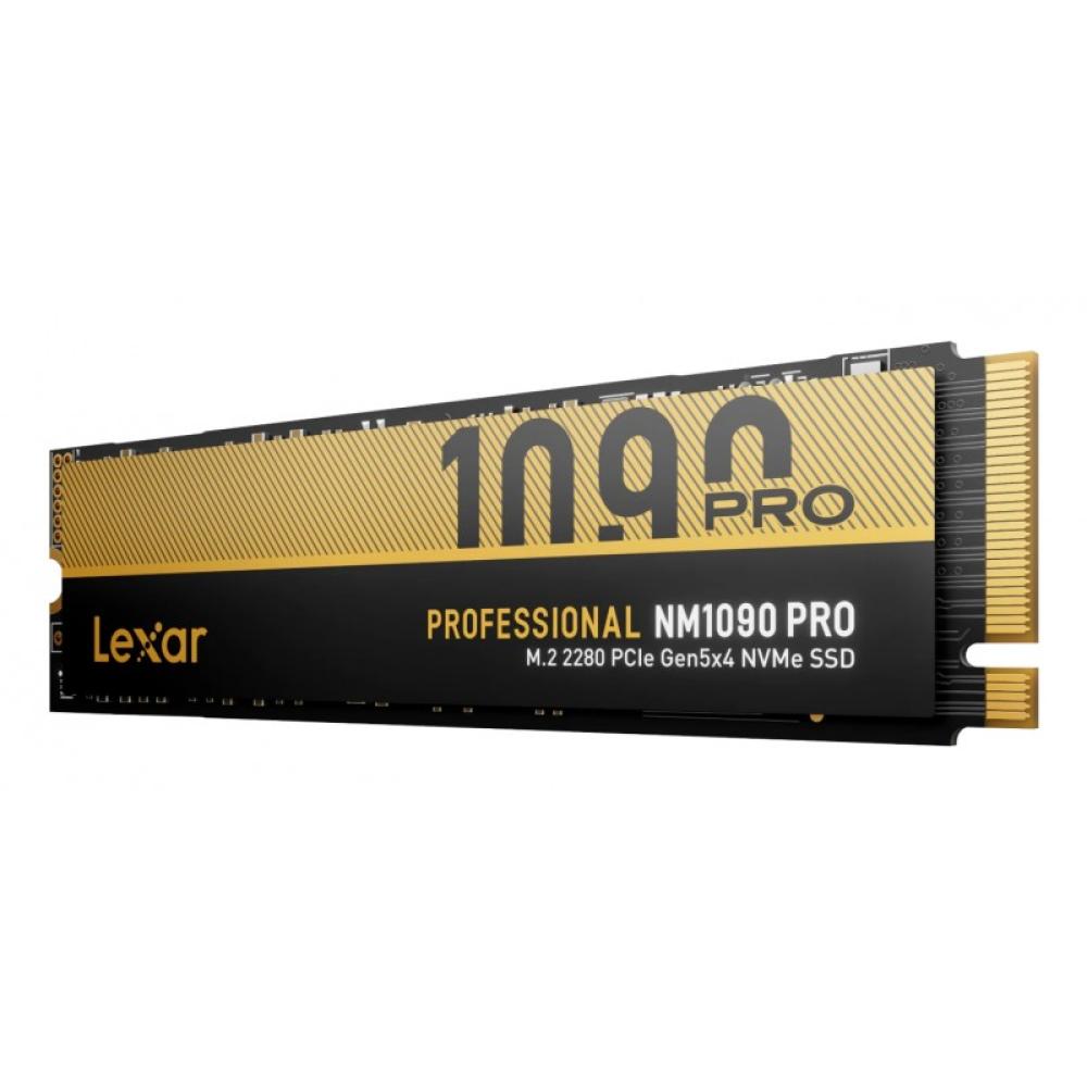 Lexar - Professional NM1090 PRO 4 TB M.2 PCI Express 5.0 NVMe 3D TLC NAND