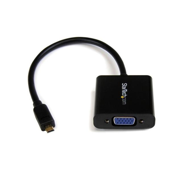 StarTech.com - Adaptador Conversor Micro HDMI a VGA para Smartphones / Ultrabooks / Tabletas - 1920x1080