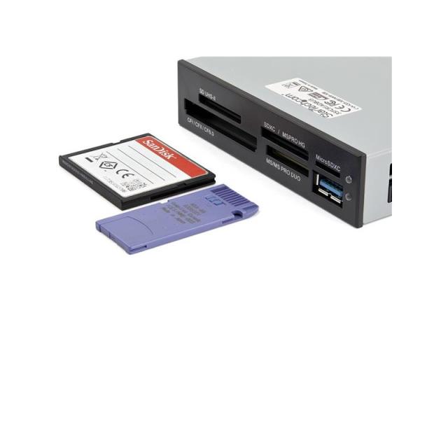 StarTech.com - Lector Interno USB 3.0 para Tarjetas Memoria Flash con Soporte para UHS-II