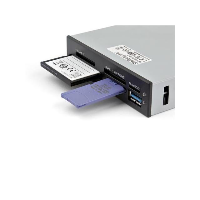 StarTech.com - Lector Interno USB 3.0 para Tarjetas Memoria Flash con Soporte para UHS-II