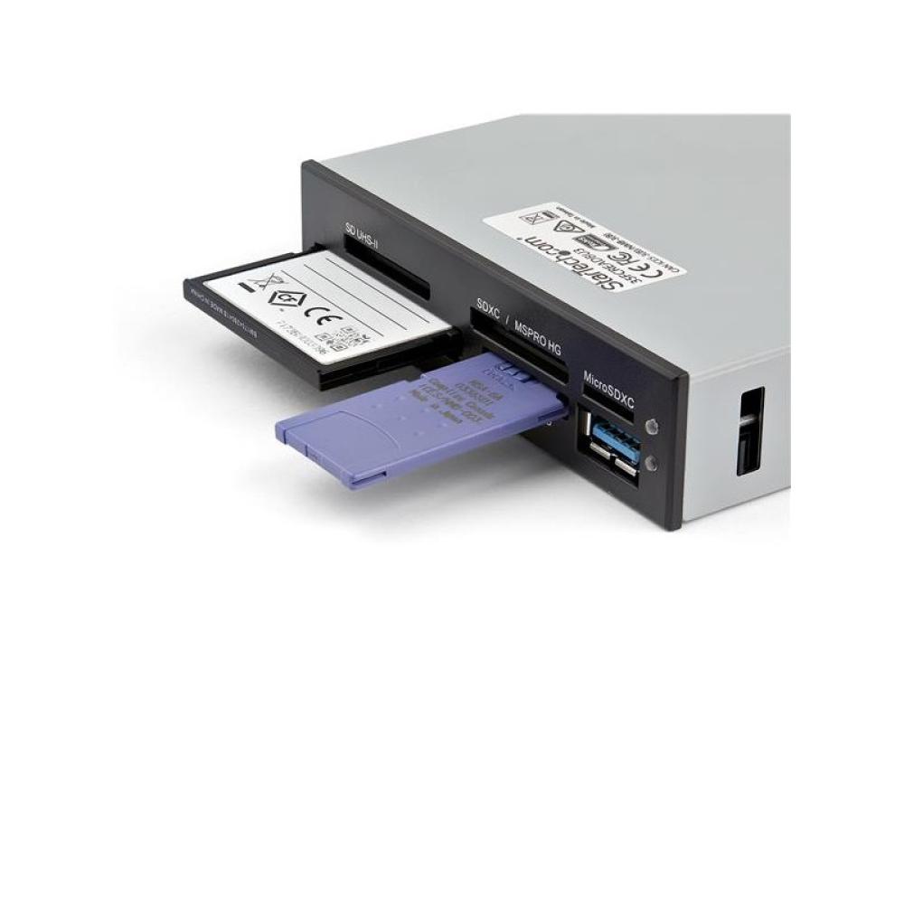 StarTech.com - Lector Interno USB 3.0 para Tarjetas Memoria Flash con Soporte para UHS-II