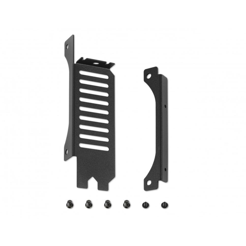 Aerocool - ASTRO24 Doble Ventilador PC 12cm ARGB LED Soporte Antivibración Negro