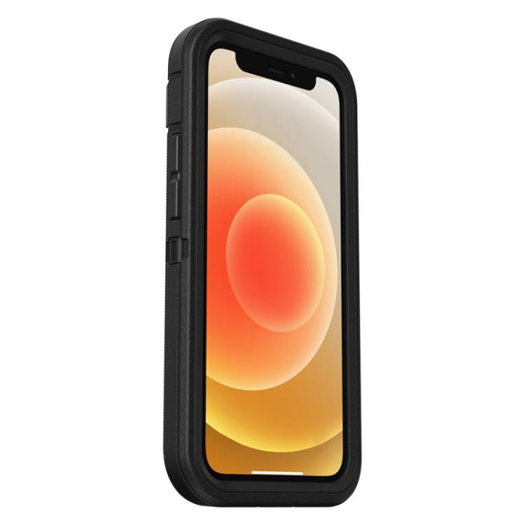 OtterBox - Defender Series para Apple iPhone 12/iPhone 12 Pro, negro