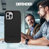 OtterBox - Defender Series para Apple iPhone 12/iPhone 12 Pro, negro