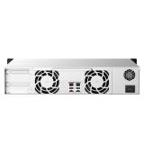 QNAP - TS-873AEU-4G servidor de almacenamiento NAS Bastidor (2U) Ryzen Embedded V1500B 4 GB DDR4 0 TB QuTS hero Negro