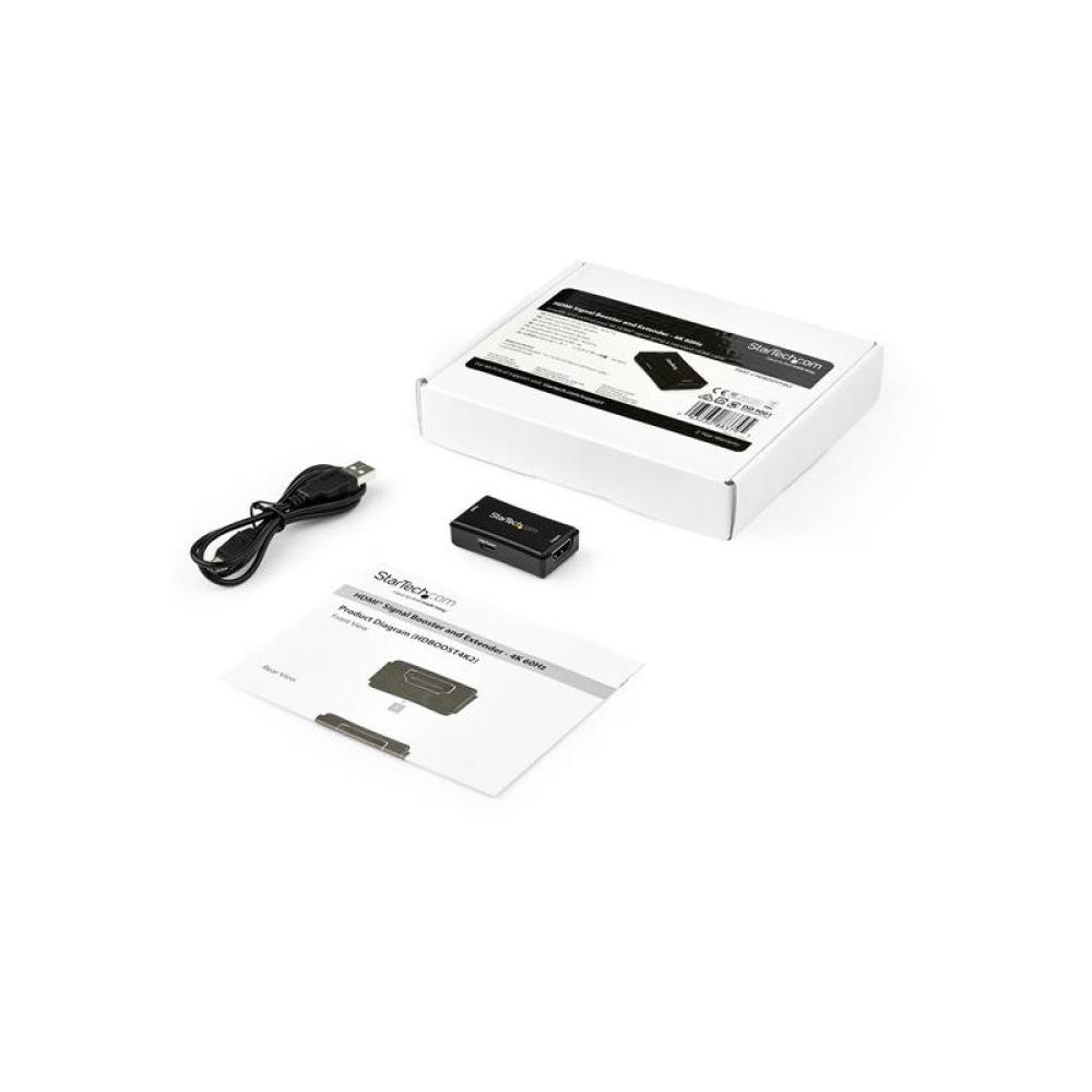 StarTech.com - Repetidor Extensor Amplificador HDMI con 14m de Alcance - 4K de 60Hz