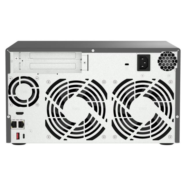 QNAP - TVS-h874 NAS Torre Intel® Core™ i5 i5-12400 32 GB DDR4 0 TB QuTS hero Negro