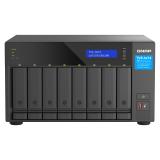 QNAP - TVS-h874 NAS Torre Intel® Core™ i5 i5-12400 32 GB DDR4 0 TB QuTS hero Negro