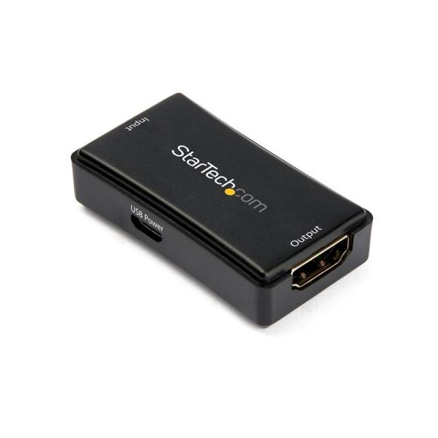 StarTech.com - Repetidor Extensor Amplificador HDMI con 14m de Alcance - 4K de 60Hz