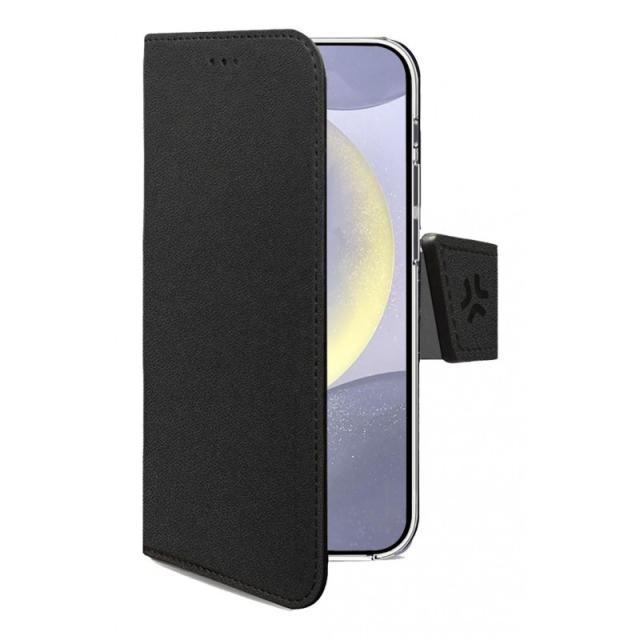 Celly - WALLY funda para teléfono móvil 17 cm (6.7") Funda cartera Negro - WALLY1121