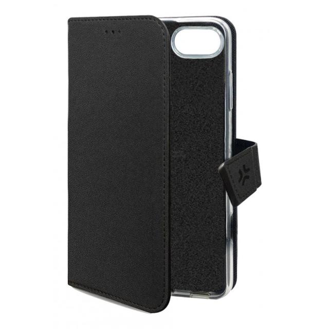 Celly - WALLY funda para teléfono móvil 15,5 cm (6.1") Funda cartera Negro