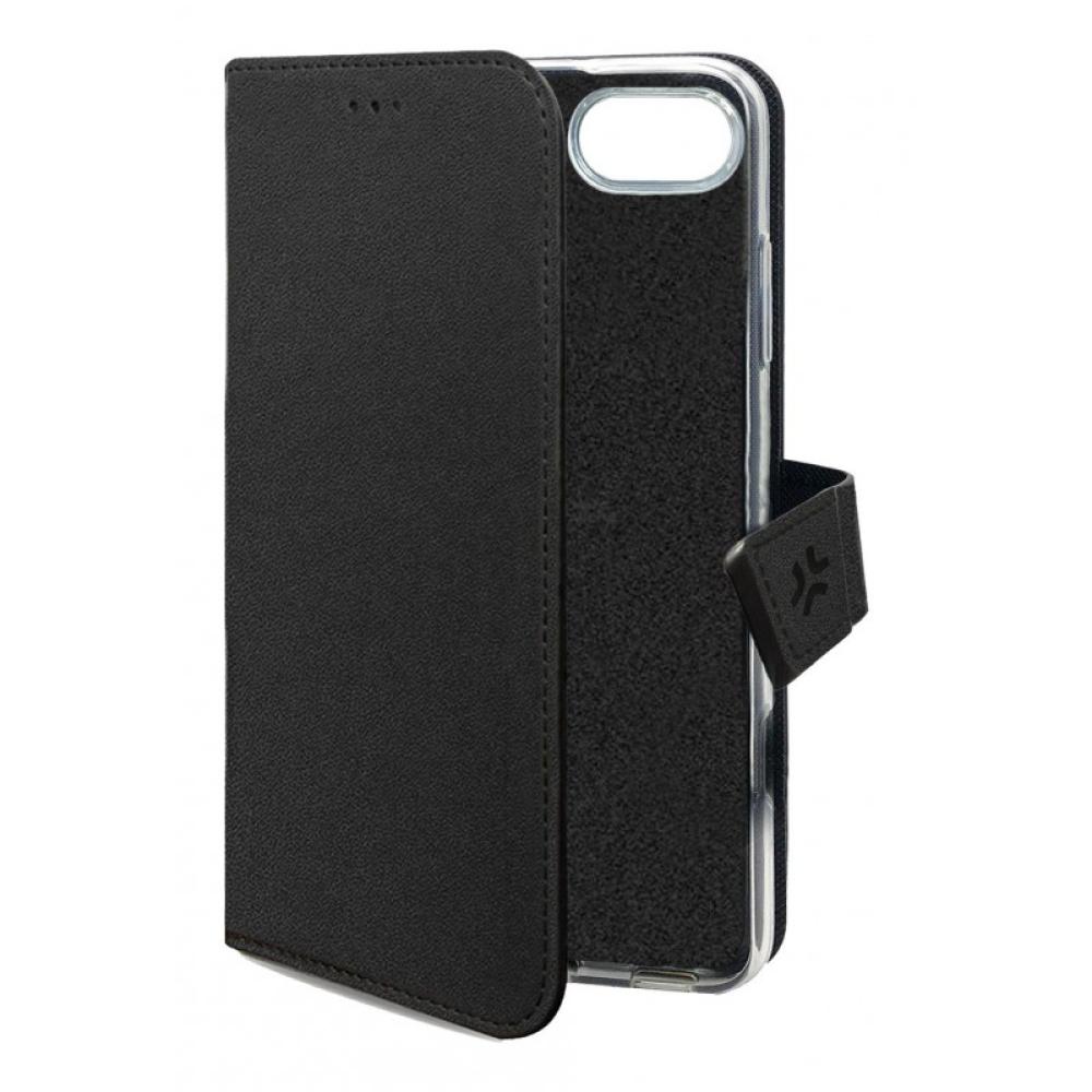 Celly - WALLY funda para teléfono móvil 15,5 cm (6.1") Funda cartera Negro