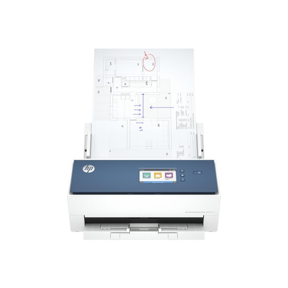 HP - ScanJet Enterprise Flow N9000 sn1 Escáner alimentado con hojas 600 x 600 DPI A3 Azul, Blanco