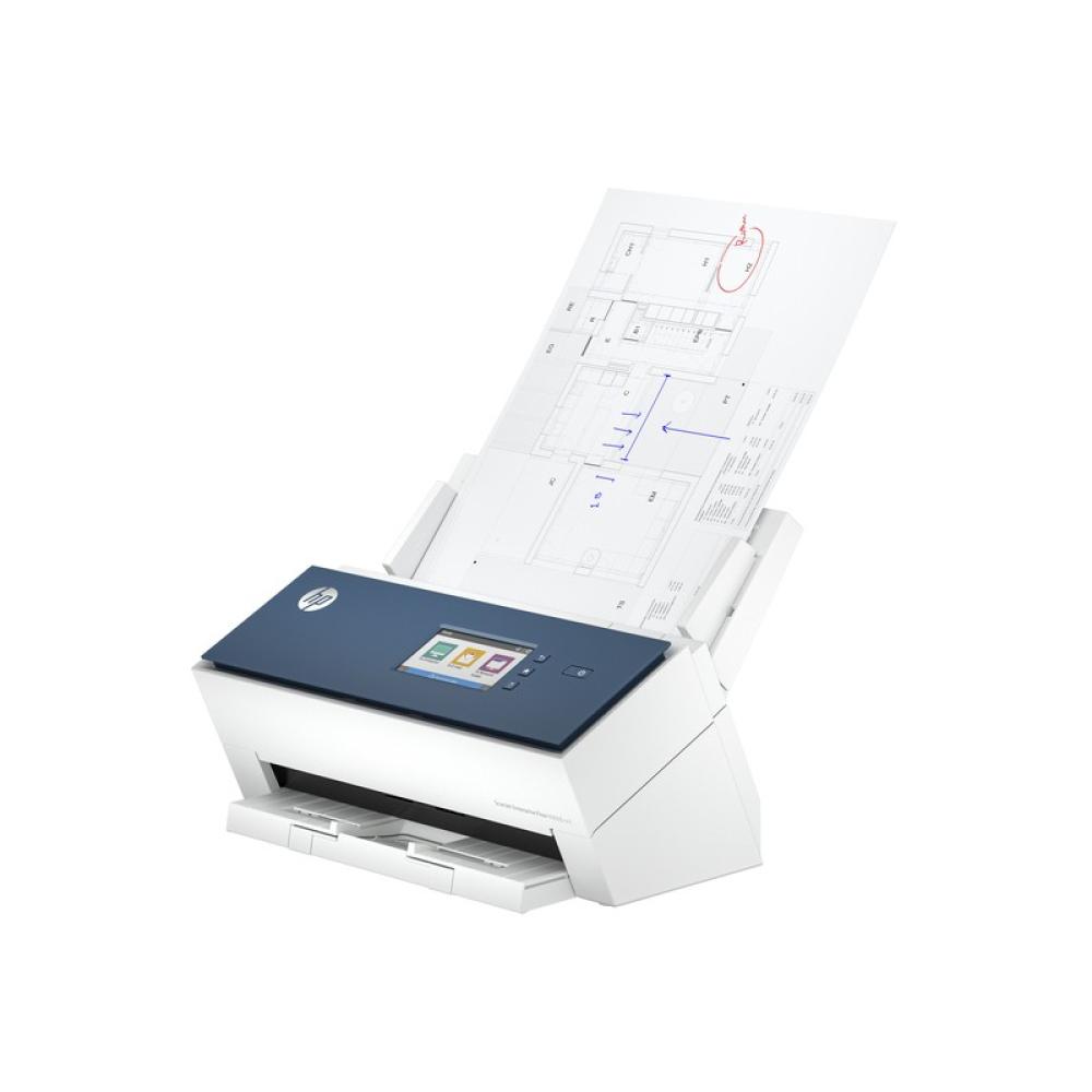 HP - ScanJet Enterprise Flow N9000 sn1 Escáner alimentado con hojas 600 x 600 DPI A3 Azul, Blanco