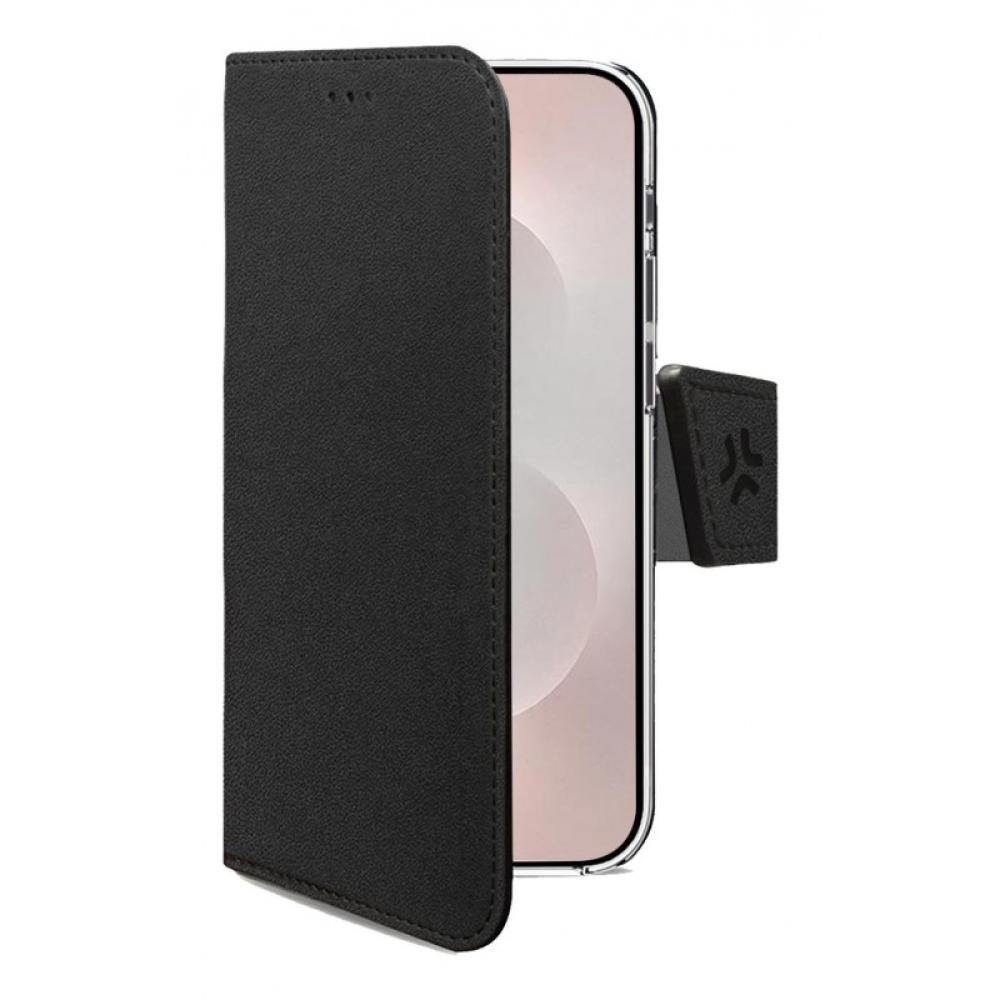 Celly - WALLY funda para teléfono móvil 17 cm (6.7") Funda cartera Negro - WALLY1143