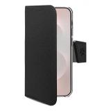 Celly - WALLY funda para teléfono móvil 17 cm (6.7") Funda cartera Negro - WALLY1143