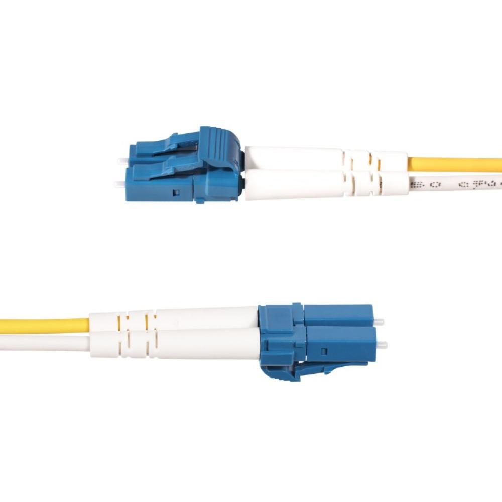 StarTech.com - Cable de Fibra Óptica LC a SC (UPC) OS2 Monomodo 9/125µm 100G LSZH Dúplex de 10m - Low Insertion Loss - Resistent
