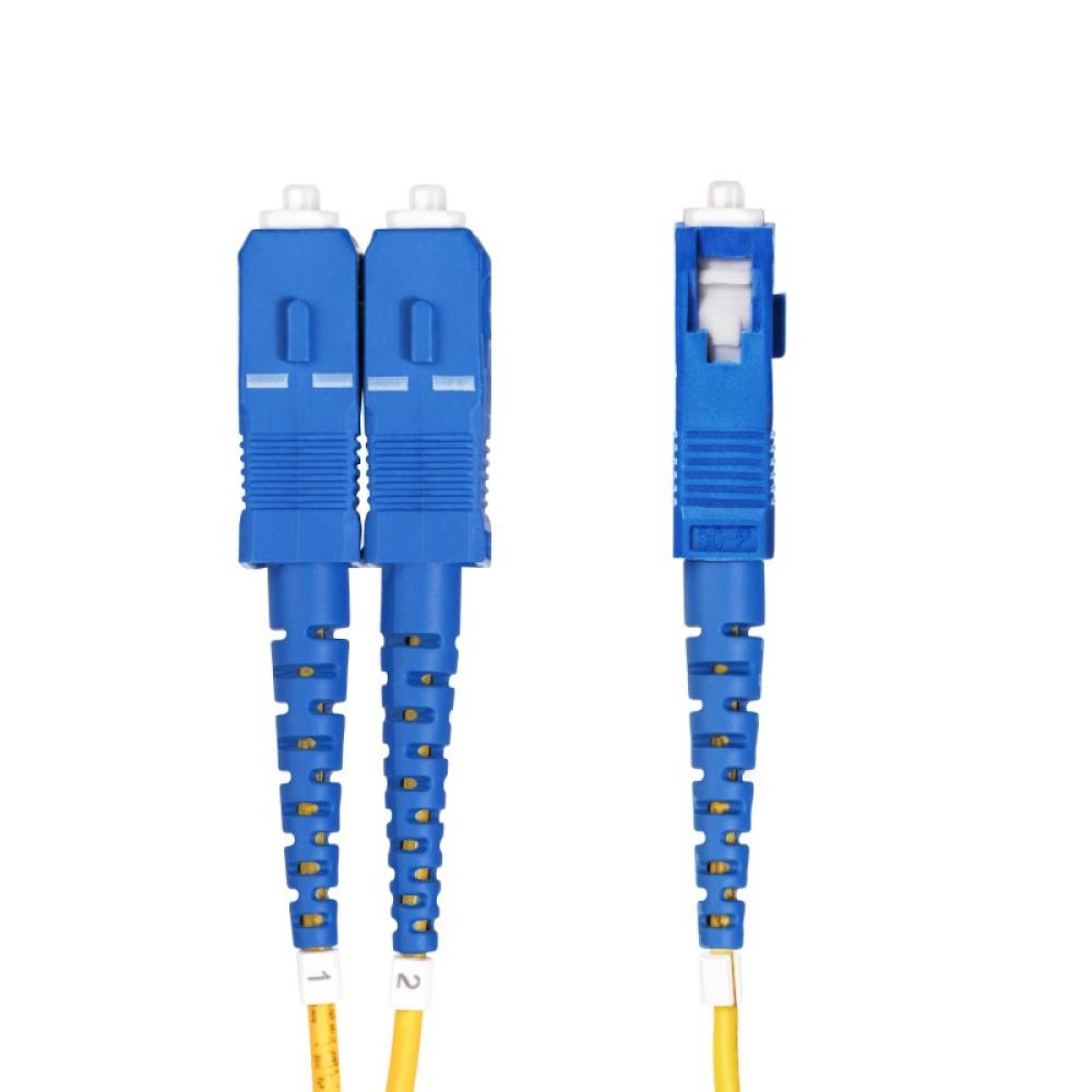 StarTech.com - Cable de Fibra Óptica LC a SC (UPC) OS2 Monomodo 9/125µm 100G LSZH Dúplex de 10m - Low Insertion Loss - Resistent