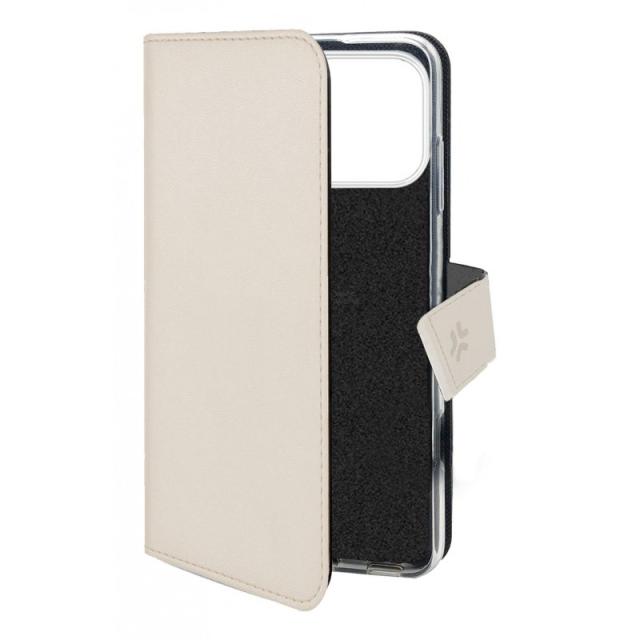 Celly - WALLY funda para teléfono móvil 16 cm (6.3") Funda cartera Arena - WALLY1151SD